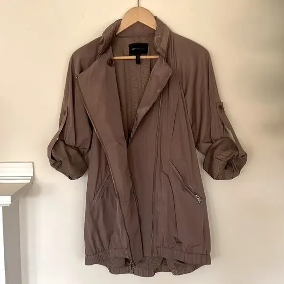 BCBG Max Azaria Light Rain Jacket, Women XS - Picture 11 of 13